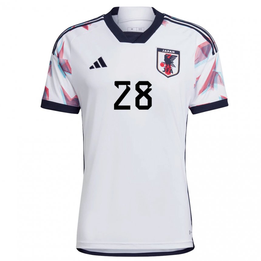 Dames Japans Hiroki Ito #28 Wit Uitshirt Uittenue 22-24 T-shirt België