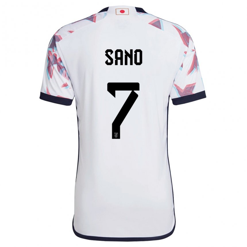 Dames Japans Kodai Sano #7 Wit Uitshirt Uittenue 22-24 T-shirt België