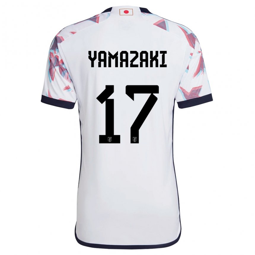Dames Japans Taishin Yamazaki #17 Wit Uitshirt Uittenue 22-24 T-shirt België