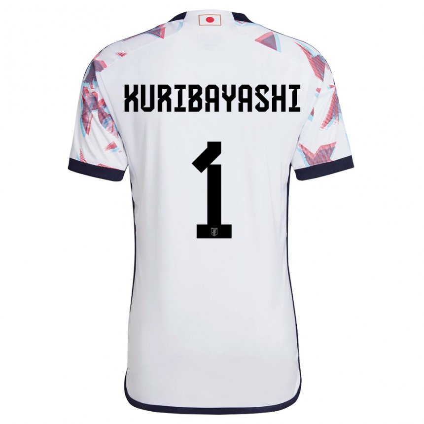 Dames Japans Hayato Kuribayashi #1 Wit Uitshirt Uittenue 22-24 T-shirt België