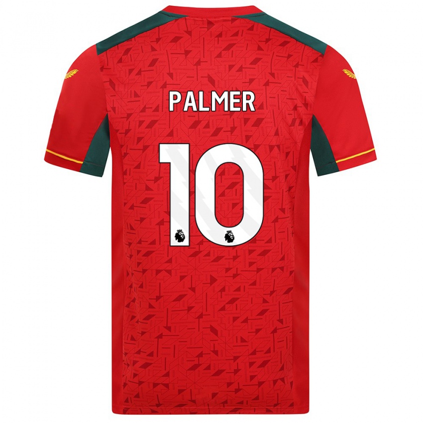 Kinder Jamila Palmer #10 Rot Auswärtstrikot Trikot 2023/24 T-Shirt Belgien