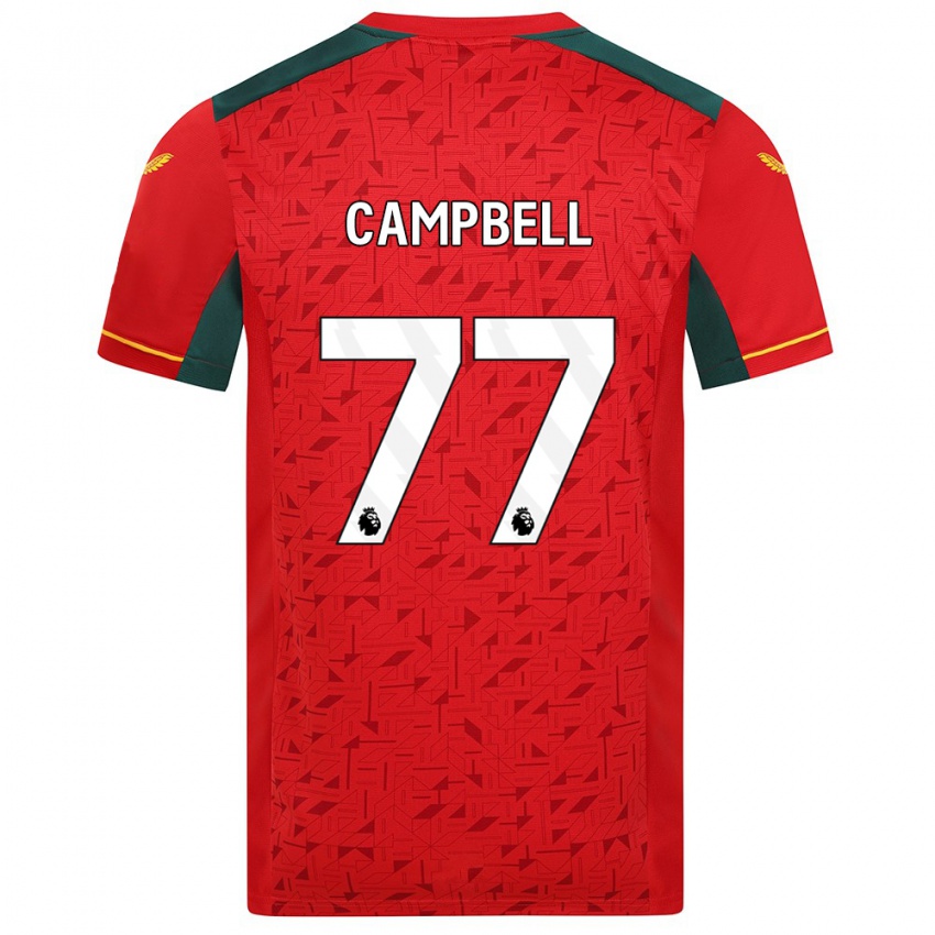 Kinderen Chem Campbell #77 Rood Uitshirt Uittenue 2023/24 T-Shirt België