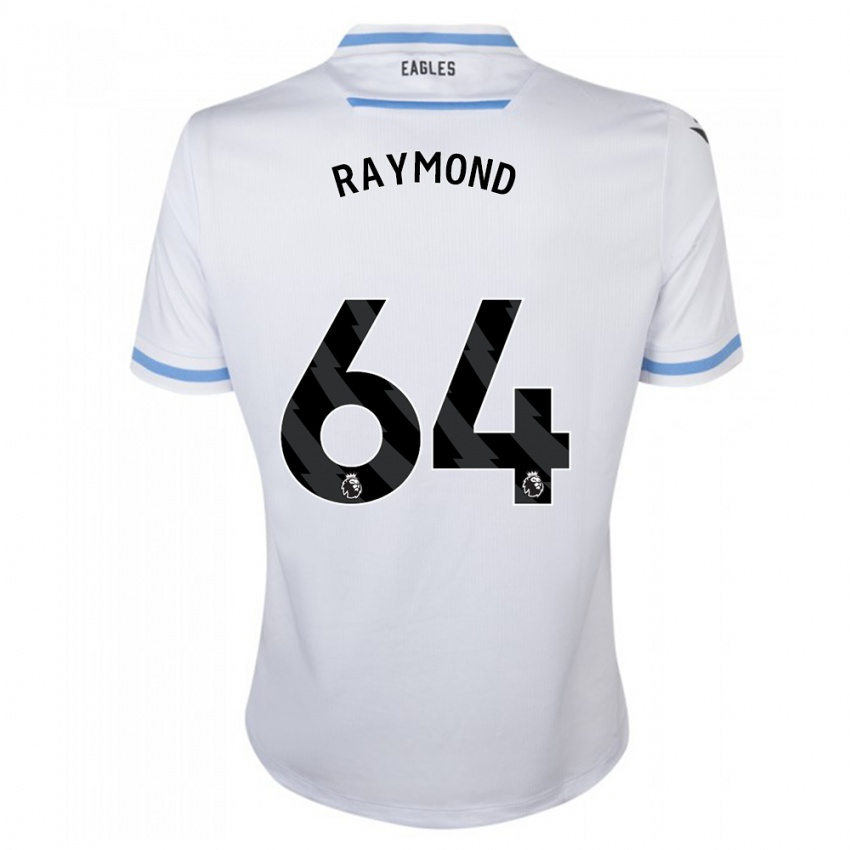 Kinderen Jadan Raymond #64 Wit Uitshirt Uittenue 2023/24 T-Shirt België