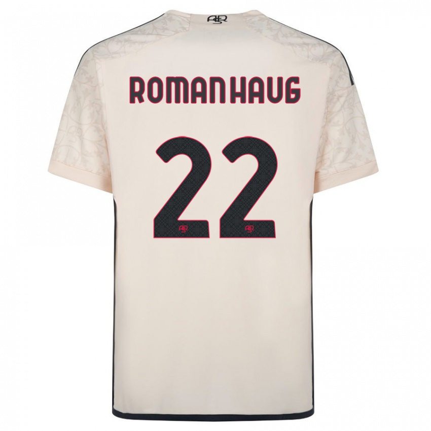 Heren Sophie Roman Haug #22 Gebroken Wit Uitshirt Uittenue 2023/24 T-Shirt België