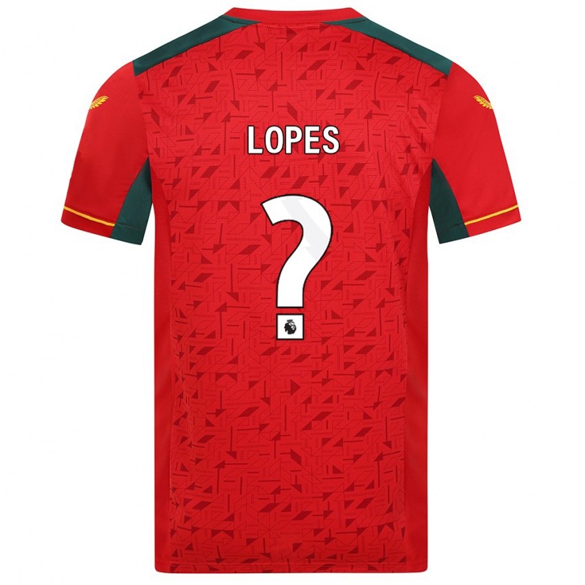 Dames Leo Lopes #0 Rood Uitshirt Uittenue 2023/24 T-Shirt België