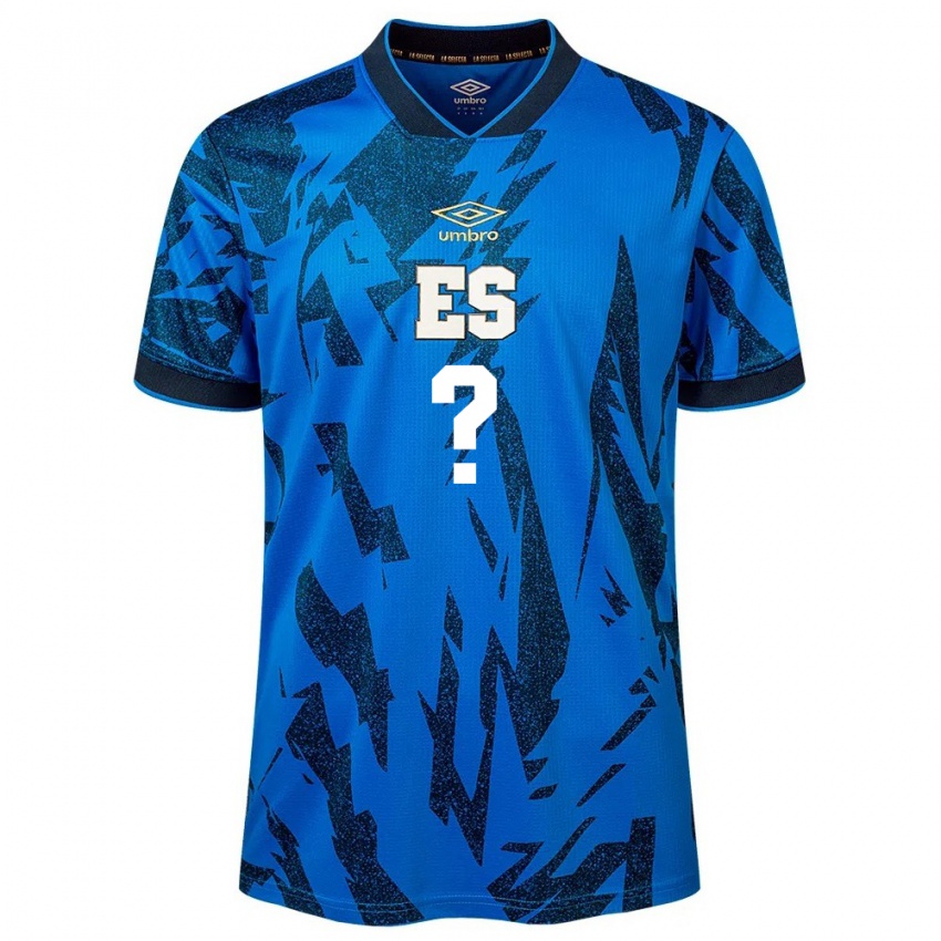 Kinderen El Salvador Marcos Casillas #0 Blauw Thuisshirt Thuistenue 24-26 T-Shirt België