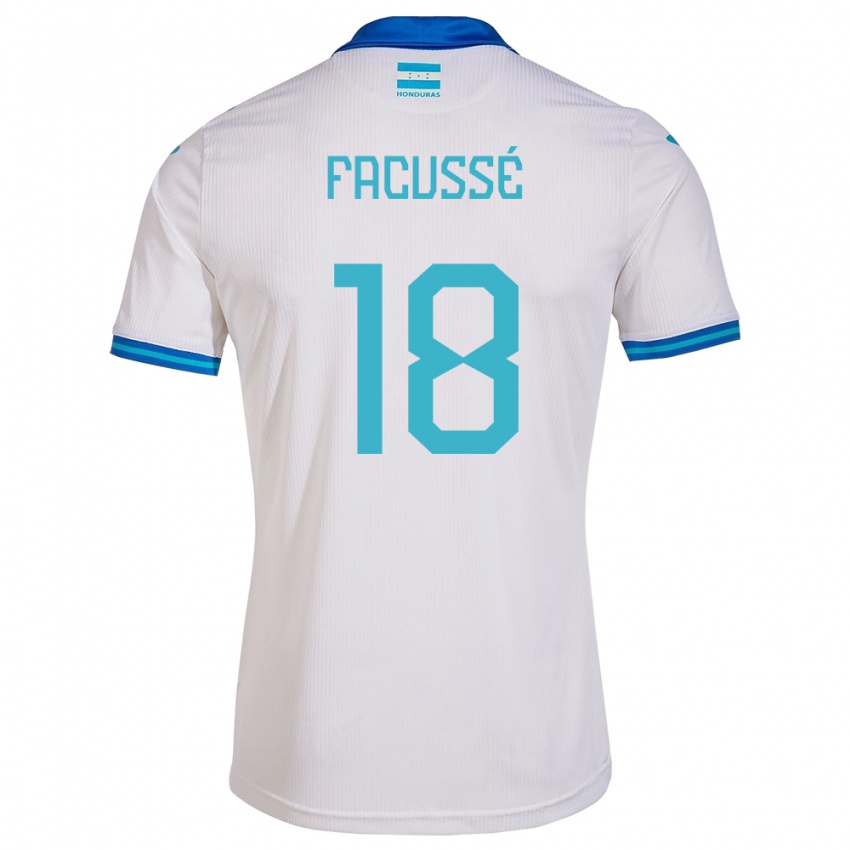 Kinderen Honduras Enrique Facussé #18 Wit Thuisshirt Thuistenue 24-26 T-Shirt België