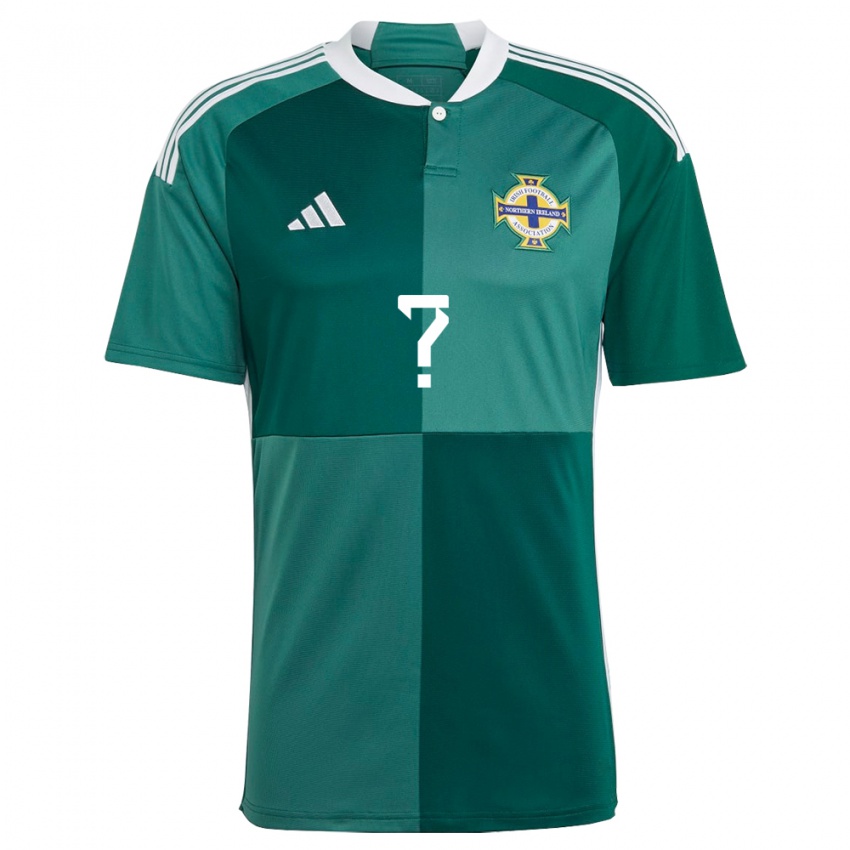 Kinderen Noord-Ierland Reece Jordan #0 Groente Thuisshirt Thuistenue 24-26 T-Shirt België