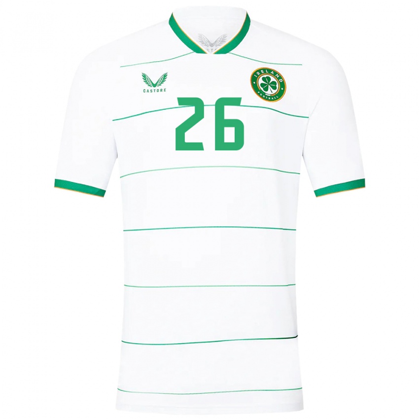 Kinderen Ierland Tara O'hanlon #26 Wit Uitshirt Uittenue 24-26 T-Shirt België