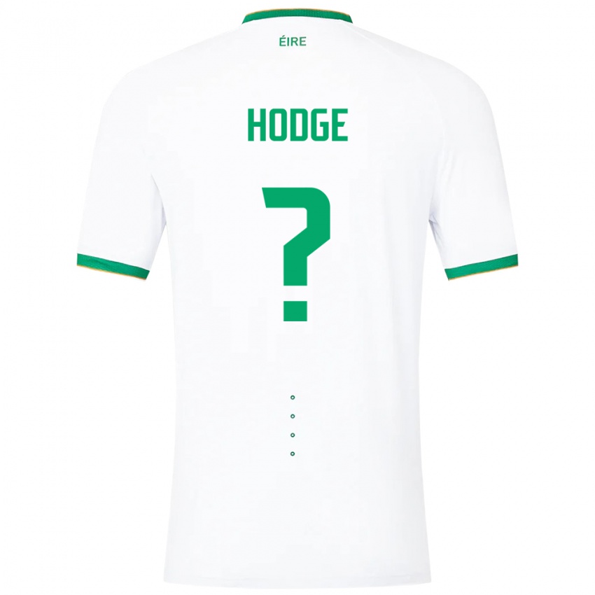 Kinderen Ierland Joe Hodge #0 Wit Uitshirt Uittenue 24-26 T-Shirt België