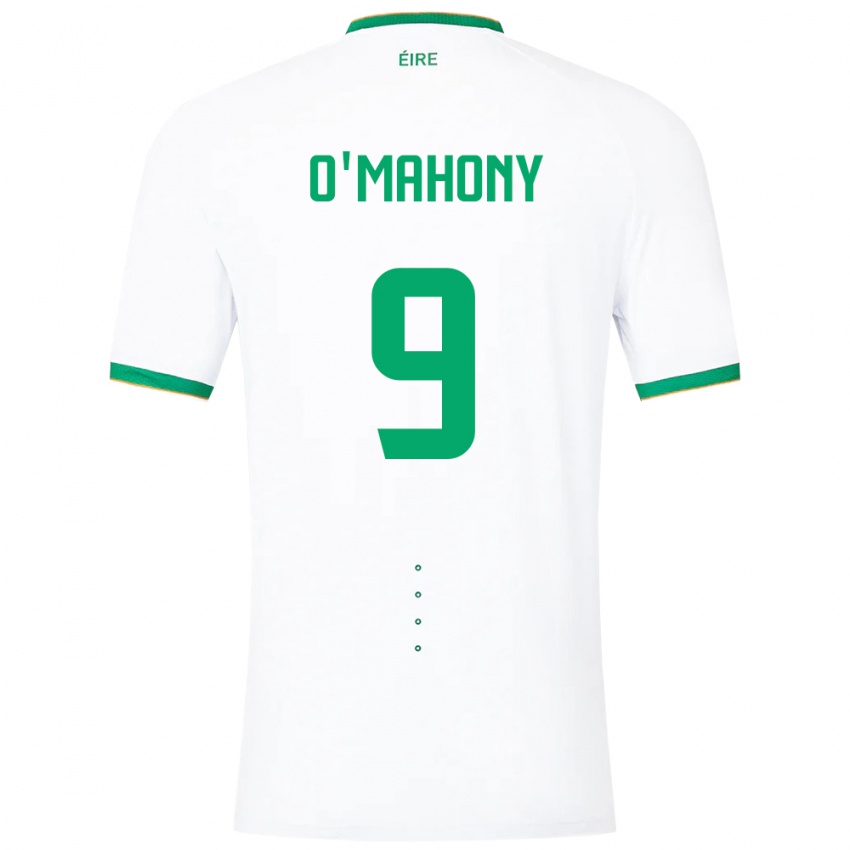 Kinderen Ierland Mark O'mahony #9 Wit Uitshirt Uittenue 24-26 T-Shirt België