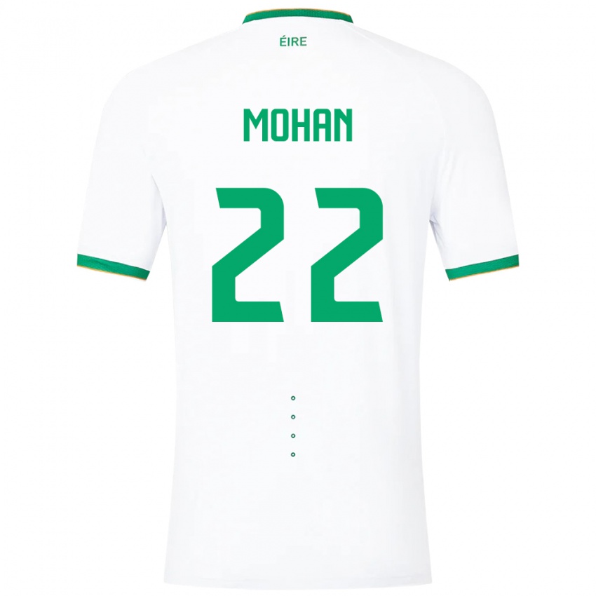 Kinderen Ierland Stephen Mohan #22 Wit Uitshirt Uittenue 24-26 T-Shirt België