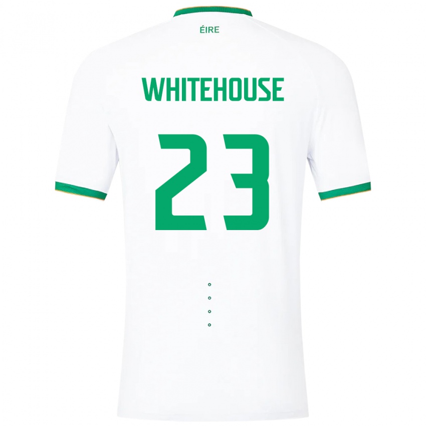 Kinderen Ierland Sophie Whitehouse #23 Wit Uitshirt Uittenue 24-26 T-Shirt België