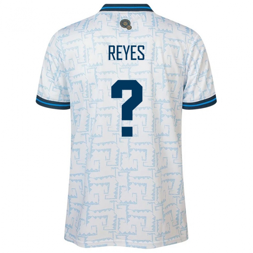 Kinderen El Salvador Jefferson Reyes #0 Wit Uitshirt Uittenue 24-26 T-Shirt België