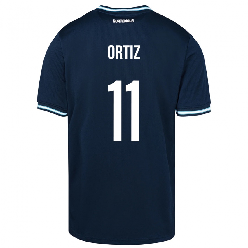 Enfant Maillot Guatemala Andersson Ortiz #11 Bleu Tenues Extérieur 24-26 T-Shirt Belgique