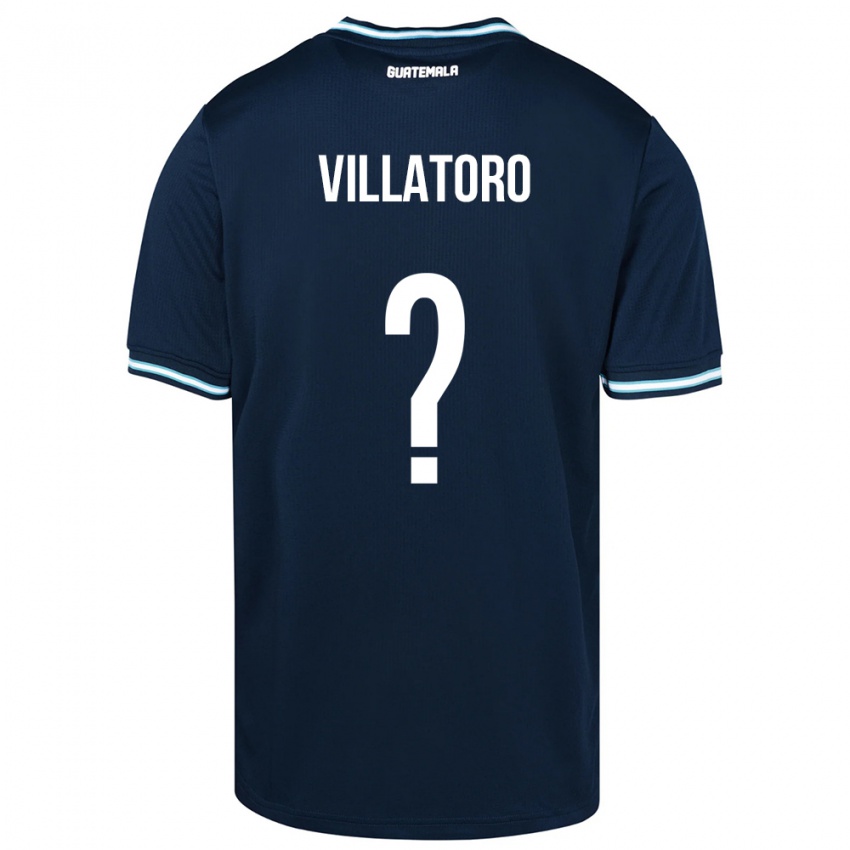 Enfant Maillot Guatemala Grace Villatoro #0 Bleu Tenues Extérieur 24-26 T-Shirt Belgique