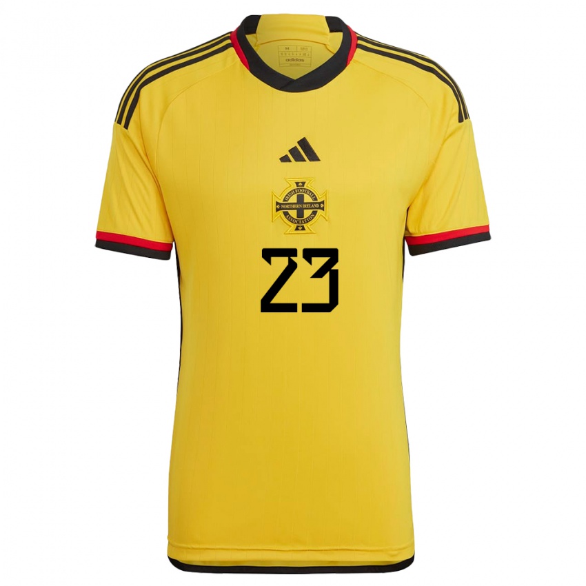 Kinderen Noord-Ierland Luke Southwood #23 Wit Uitshirt Uittenue 24-26 T-Shirt België