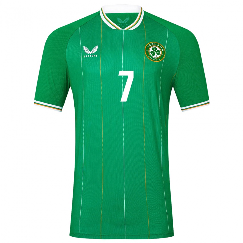 Heren Ierland Aidomo Emakhu #7 Groente Thuisshirt Thuistenue 24-26 T-Shirt België