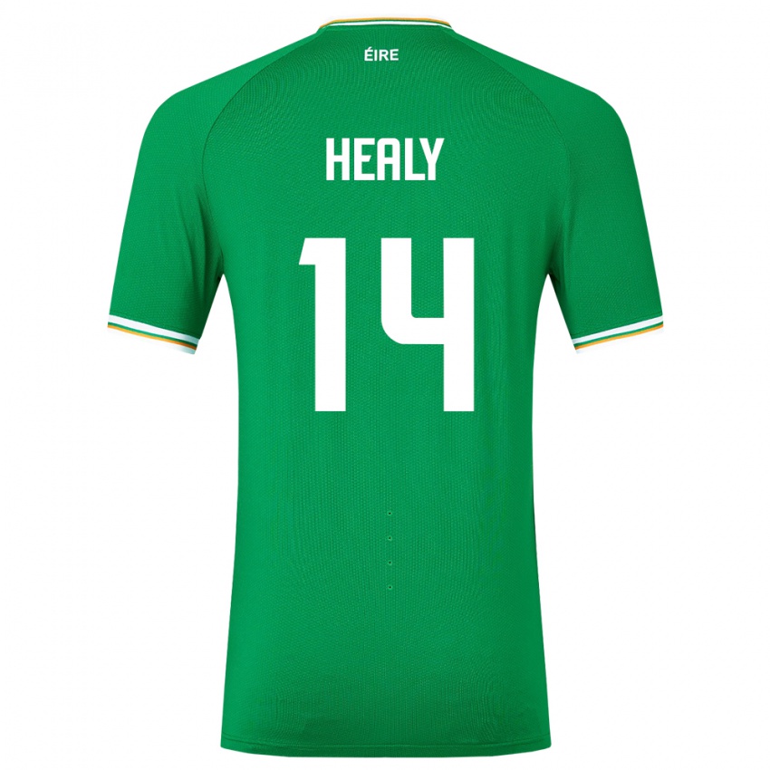 Heren Ierland Freya Healy #14 Groente Thuisshirt Thuistenue 24-26 T-Shirt België