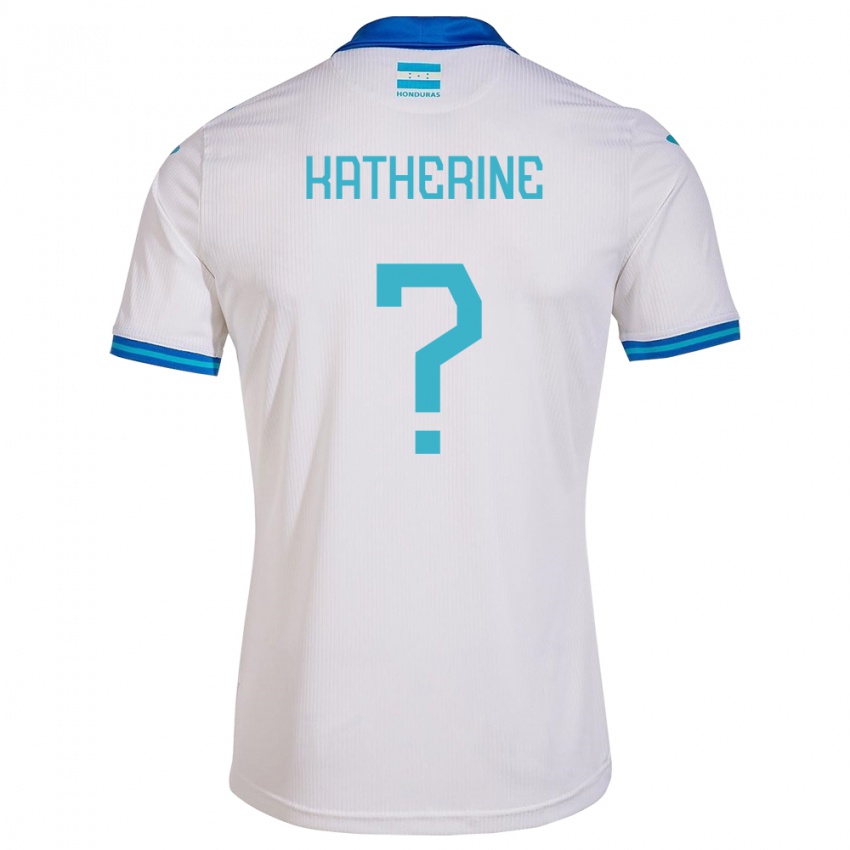 Heren Honduras Katherine Rodríguez #0 Wit Thuisshirt Thuistenue 24-26 T-Shirt België