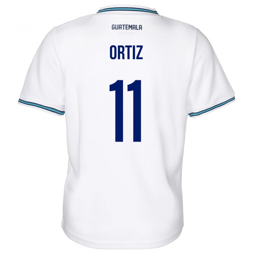 Heren Guatemala Andersson Ortiz #11 Wit Thuisshirt Thuistenue 24-26 T-Shirt België