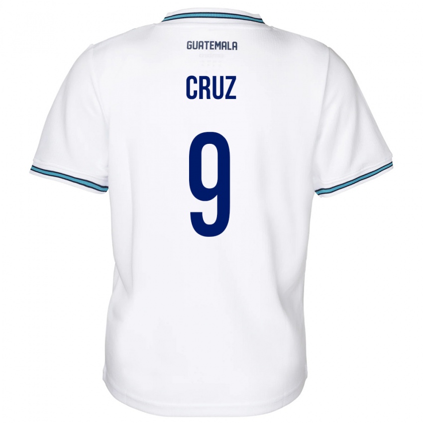 Heren Guatemala Celsa Cruz #9 Wit Thuisshirt Thuistenue 24-26 T-Shirt België