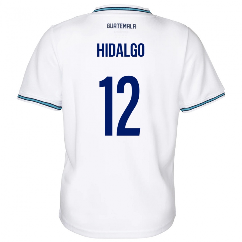 Heren Guatemala Angie Hidalgo #12 Wit Thuisshirt Thuistenue 24-26 T-Shirt België