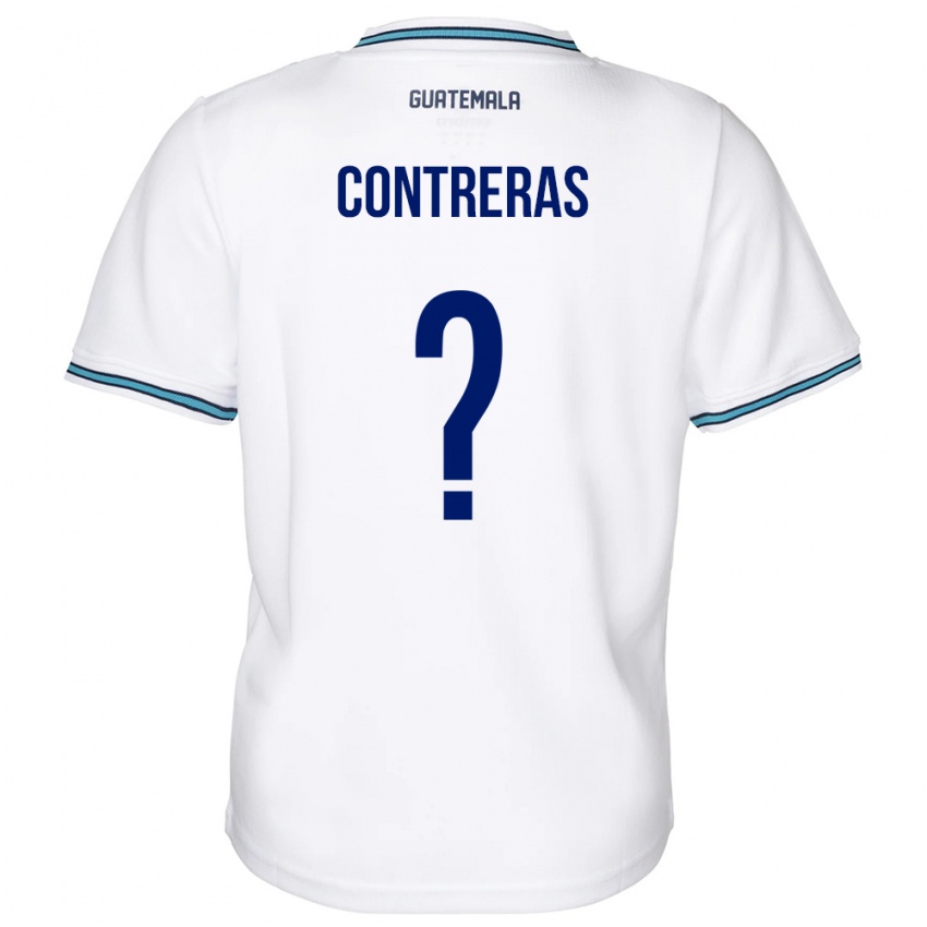 Heren Guatemala Betzael Contreras #0 Wit Thuisshirt Thuistenue 24-26 T-Shirt België