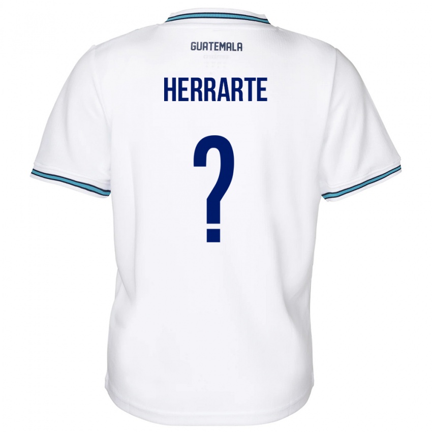 Heren Guatemala María Herrarte #0 Wit Thuisshirt Thuistenue 24-26 T-Shirt België