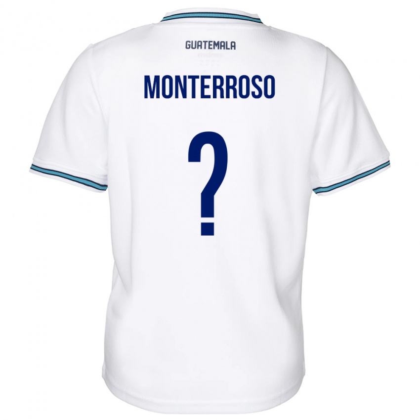 Heren Guatemala María Monterroso #0 Wit Thuisshirt Thuistenue 24-26 T-Shirt België