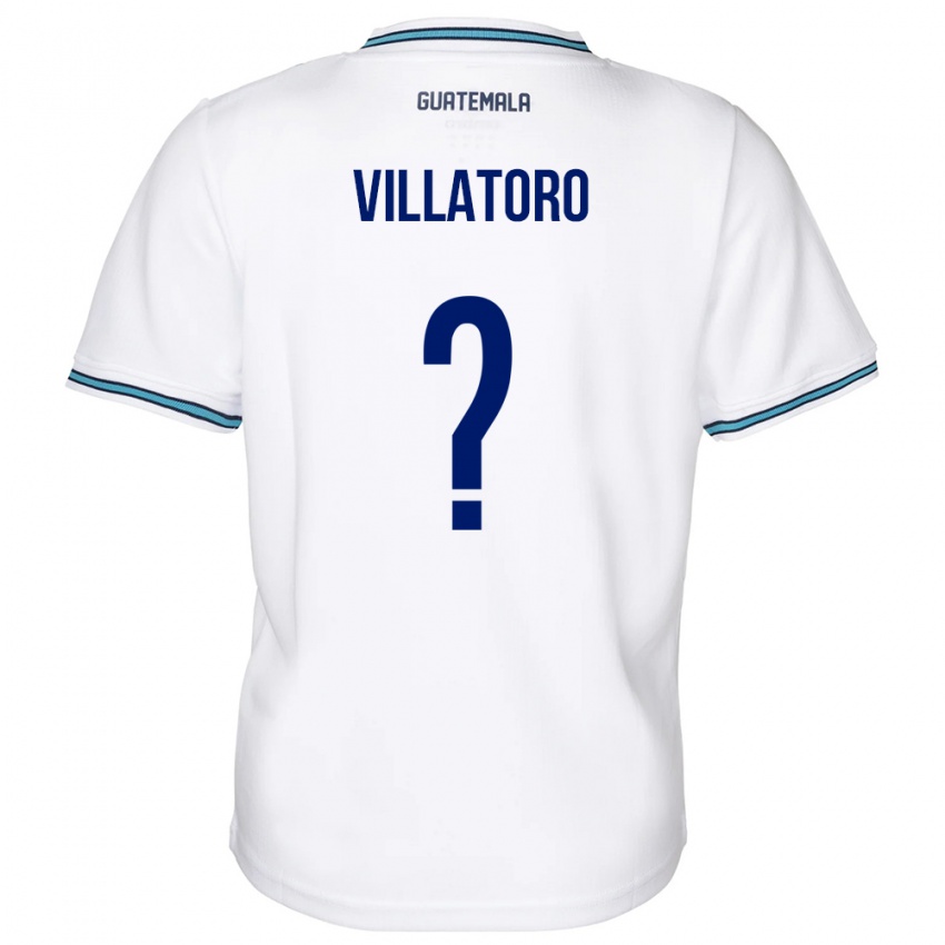 Heren Guatemala Grace Villatoro #0 Wit Thuisshirt Thuistenue 24-26 T-Shirt België