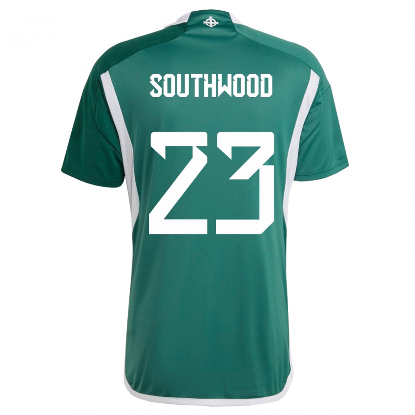 Heren Noord-Ierland Luke Southwood #23 Groente Thuisshirt Thuistenue 24-26 T-Shirt België