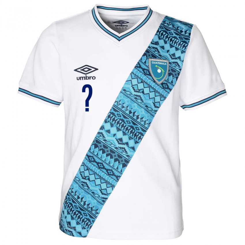 Dames Guatemala Lesly Ventura #0 Wit Thuisshirt Thuistenue 24-26 T-Shirt België