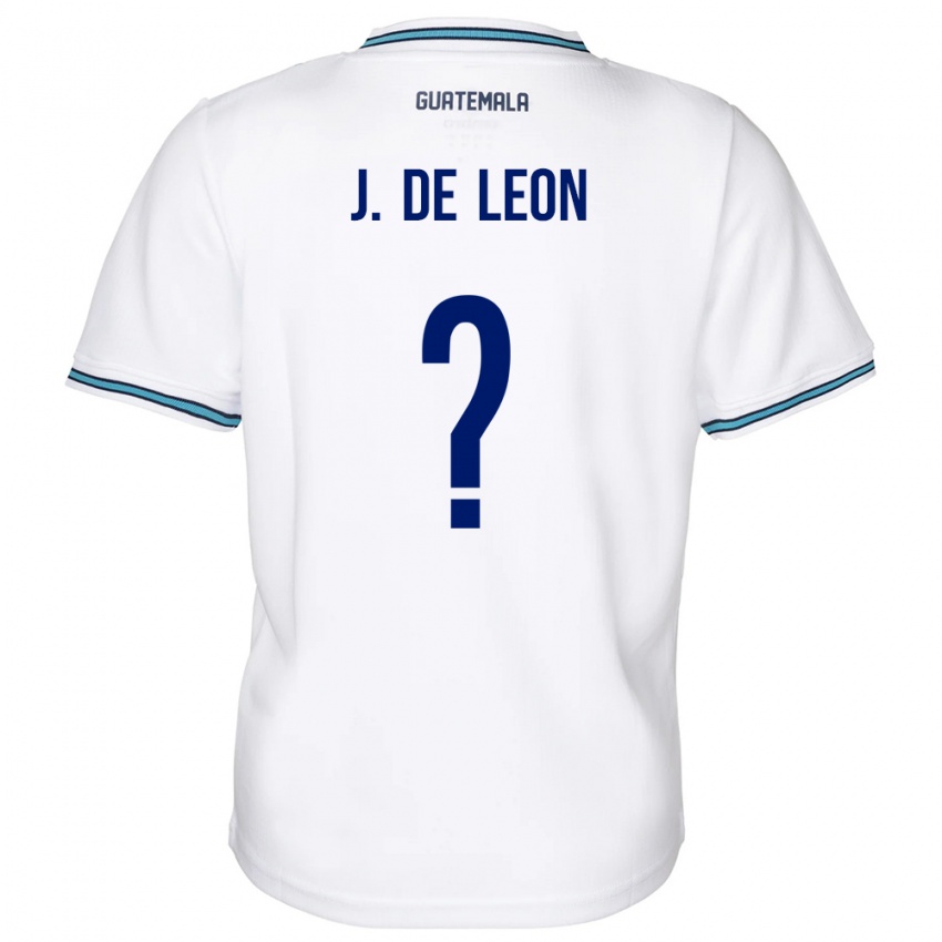 Dames Guatemala Jose De Leon #0 Wit Thuisshirt Thuistenue 24-26 T-Shirt België