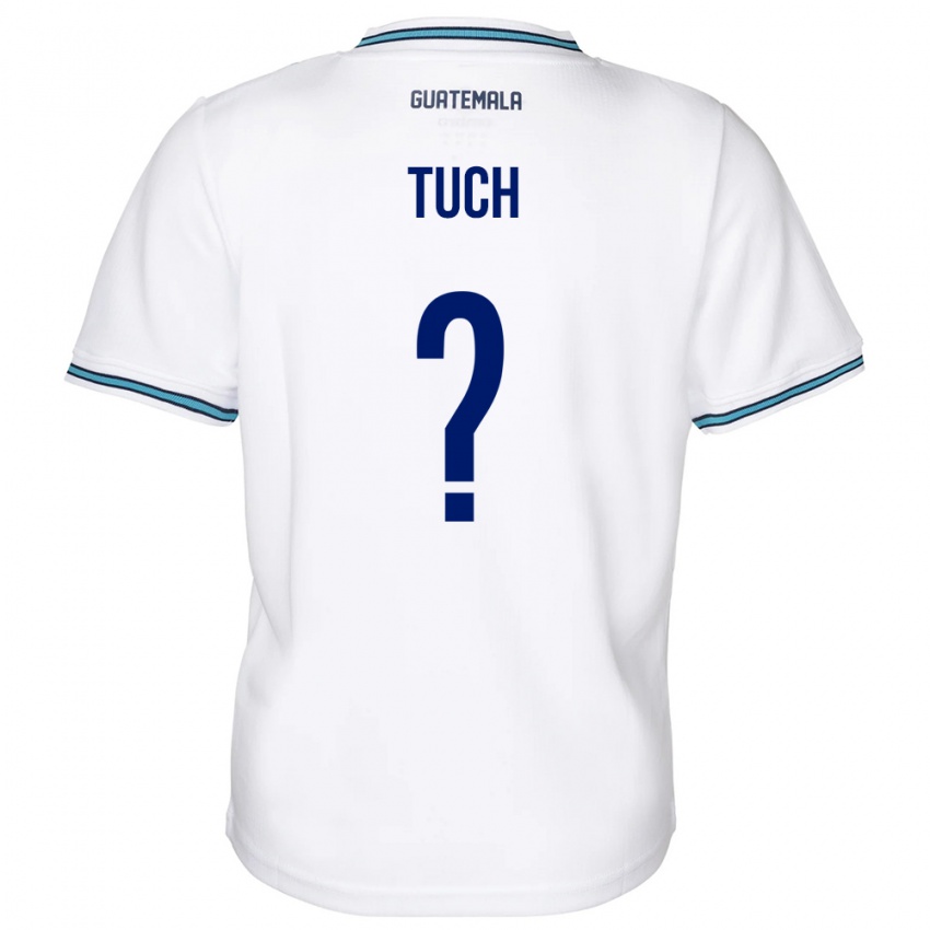 Dames Guatemala Lorenzo Tuch #0 Wit Thuisshirt Thuistenue 24-26 T-Shirt België