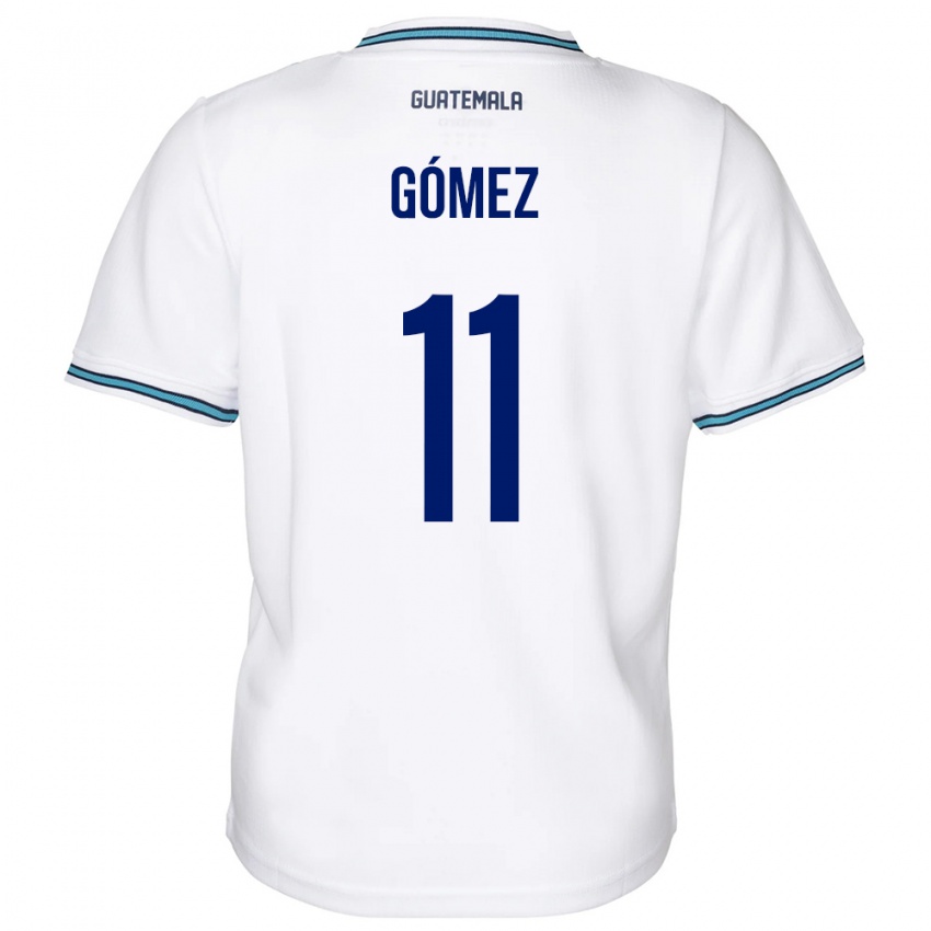 Dames Guatemala Savianna Gómez #11 Wit Thuisshirt Thuistenue 24-26 T-Shirt België