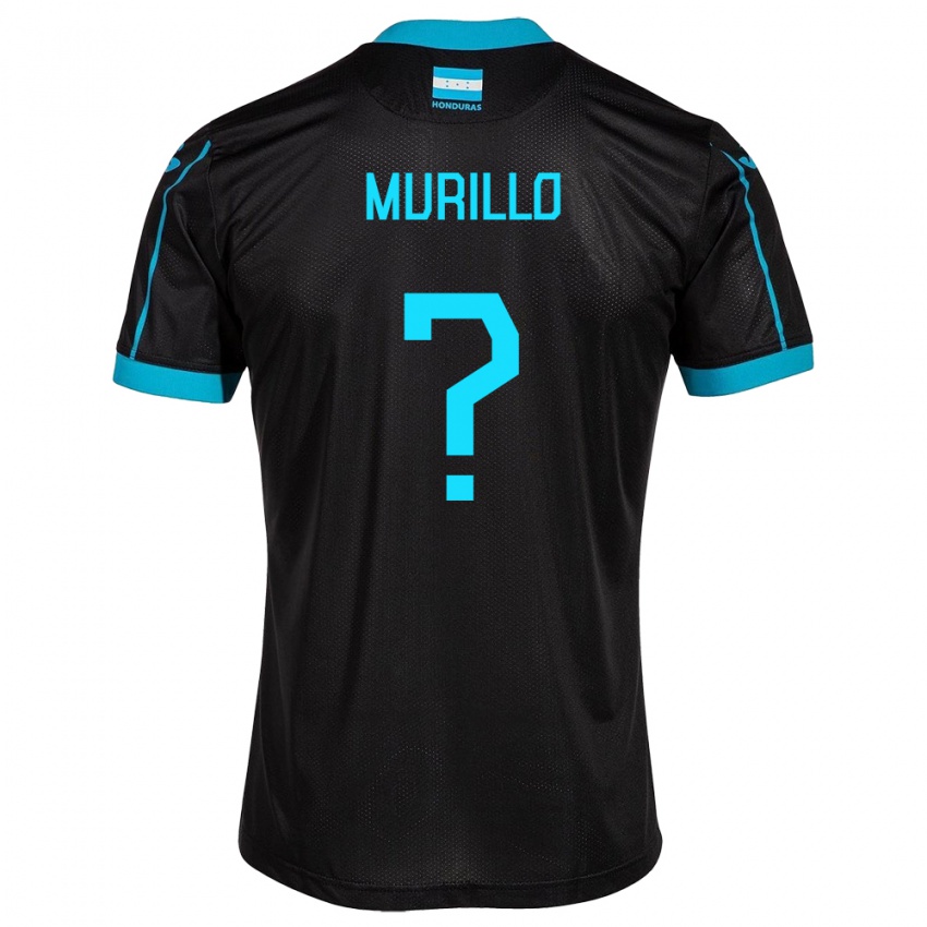 Dames Honduras Maria Murillo #0 Zwart Uitshirt Uittenue 24-26 T-Shirt België