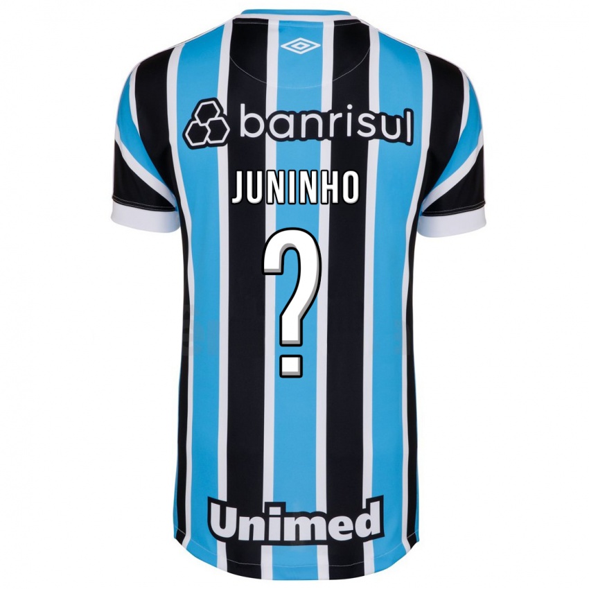 Kinder Juninho #0 Blau Heimtrikot Trikot 2023/24 T-Shirt Belgien