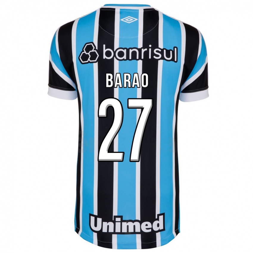Kinder Dani Barão #27 Blau Heimtrikot Trikot 2023/24 T-Shirt Belgien