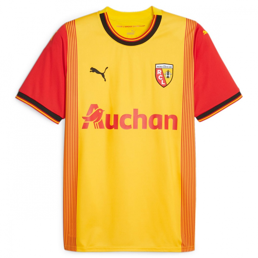 Kinderen Andréa Prette #0 Geel Thuisshirt Thuistenue 2023/24 T-Shirt België