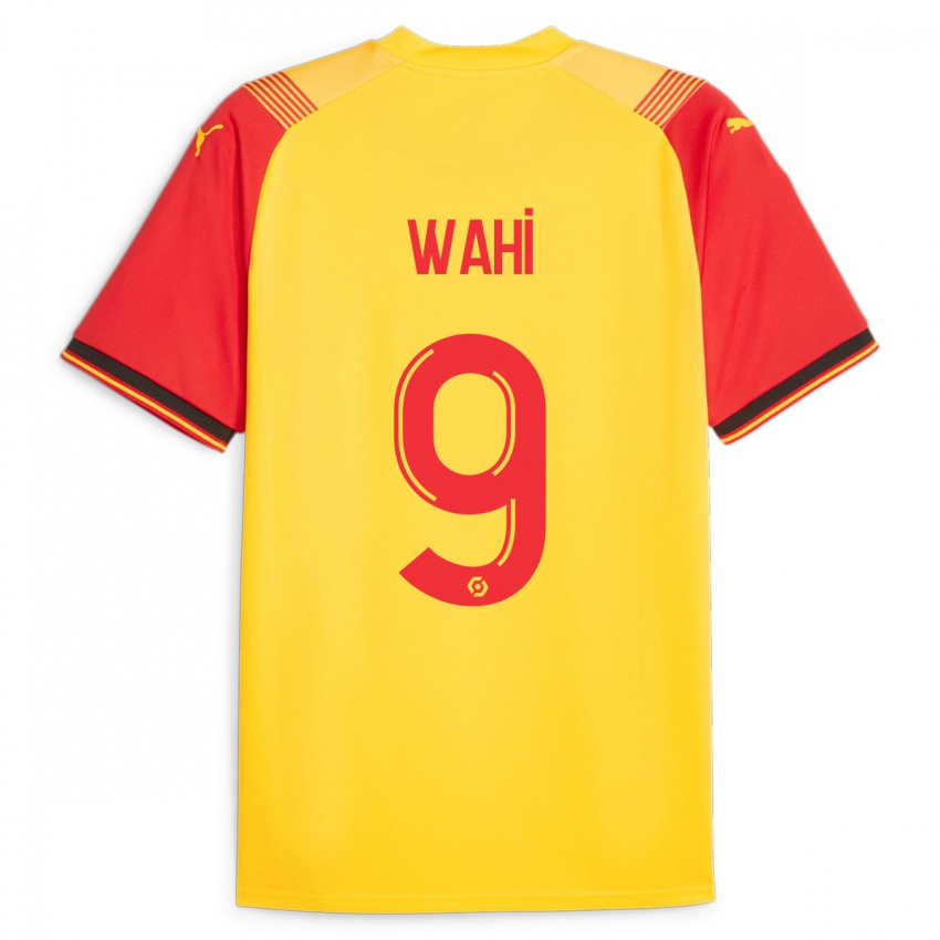 Kinderen Elye Wahi #9 Geel Thuisshirt Thuistenue 2023/24 T-Shirt België