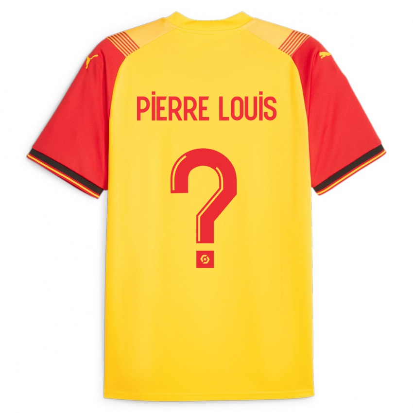 Kinderen Dayana Pierre-Louis #0 Geel Thuisshirt Thuistenue 2023/24 T-Shirt België