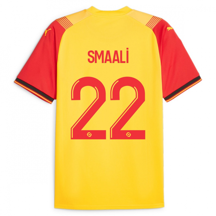 Kinderen Emma Smaali #22 Geel Thuisshirt Thuistenue 2023/24 T-Shirt België