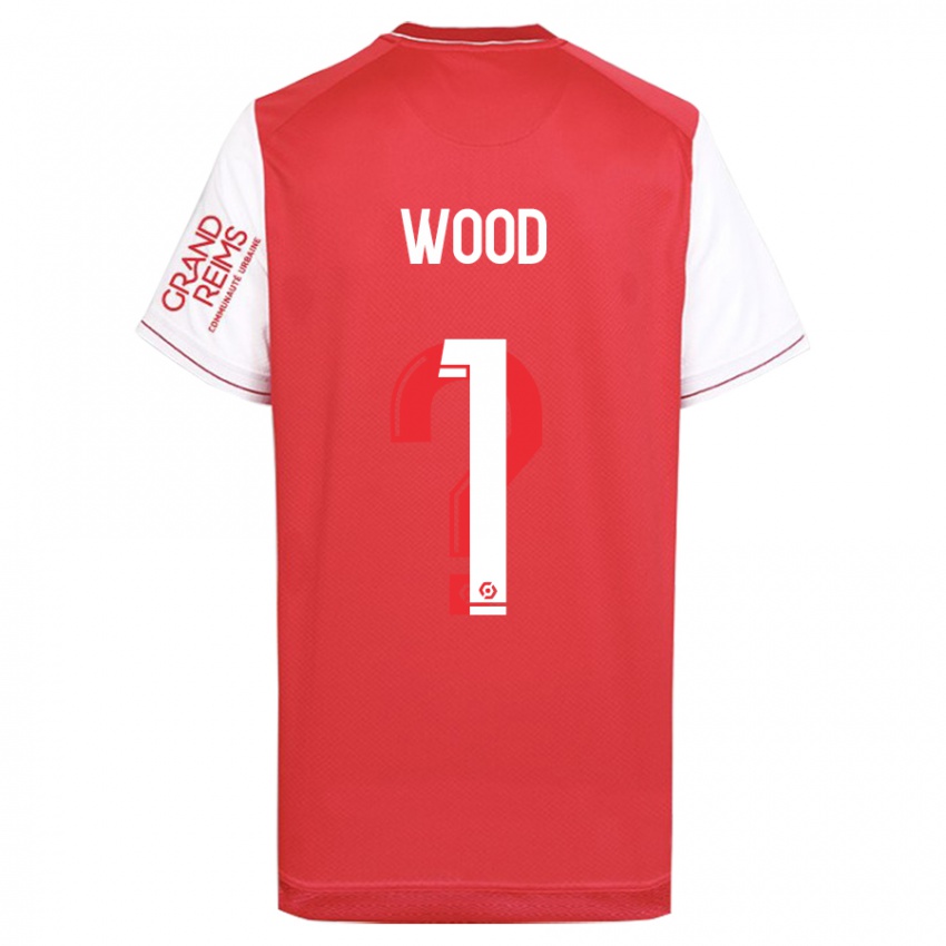 Kinderen Mackenzie Wood #1 Rood Thuisshirt Thuistenue 2023/24 T-Shirt België