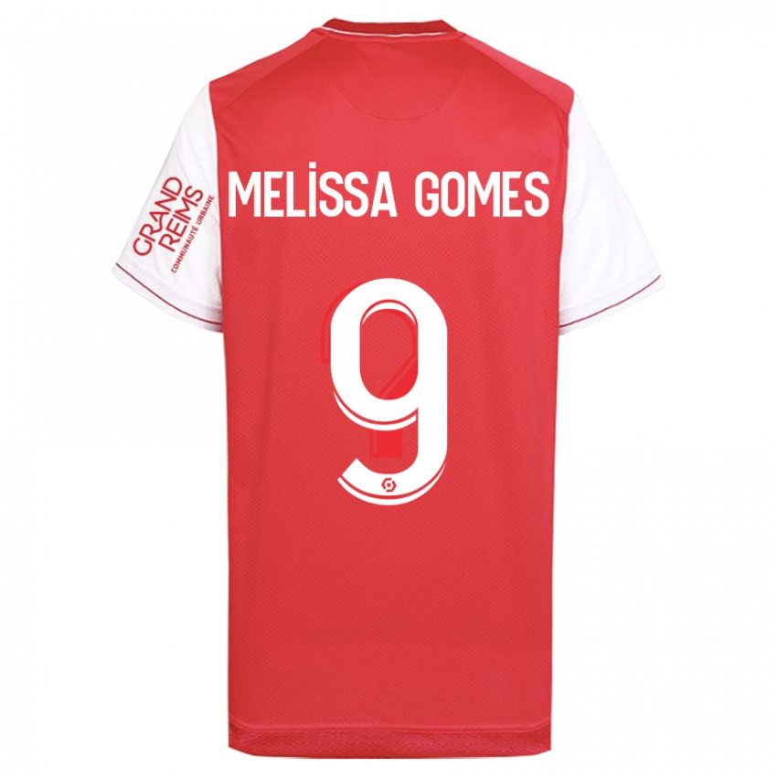 Kinderen Melissa Ferreira Gomes #9 Rood Thuisshirt Thuistenue 2023/24 T-Shirt België