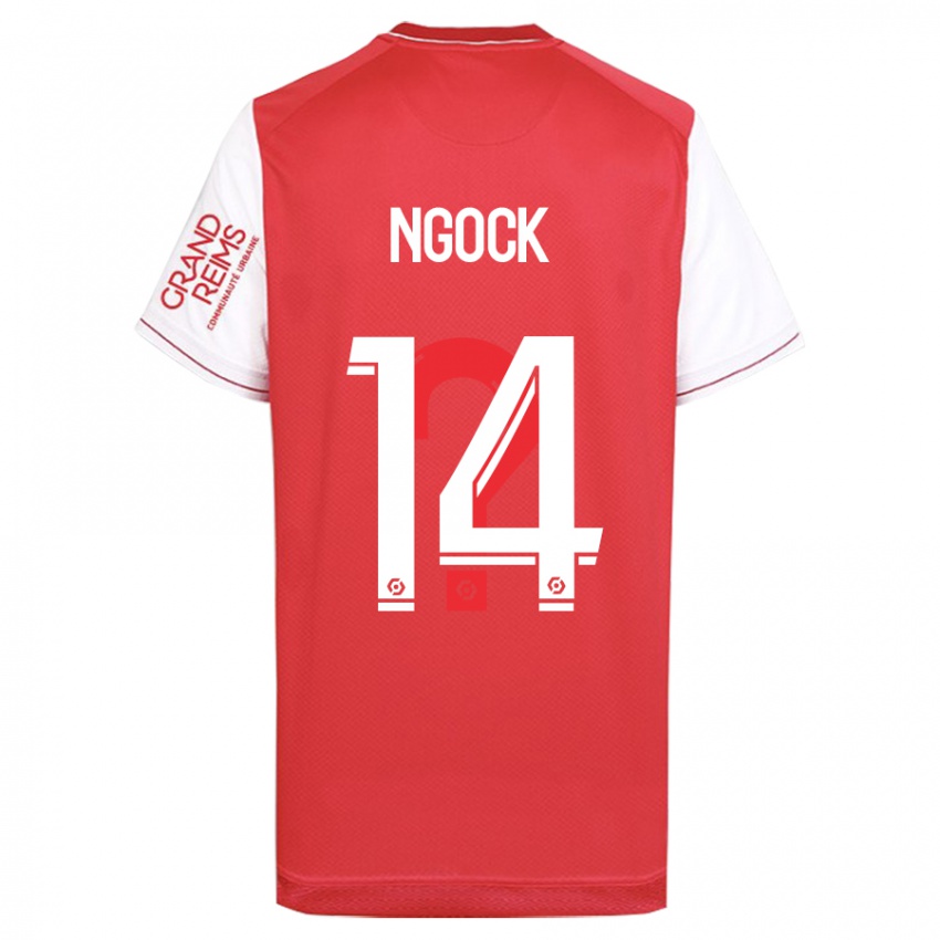 Kinderen Monique Ngock #14 Rood Thuisshirt Thuistenue 2023/24 T-Shirt België