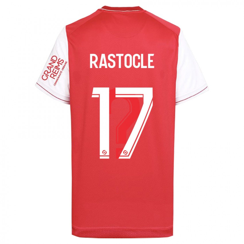 Kinderen Jade Rastocle #17 Rood Thuisshirt Thuistenue 2023/24 T-Shirt België