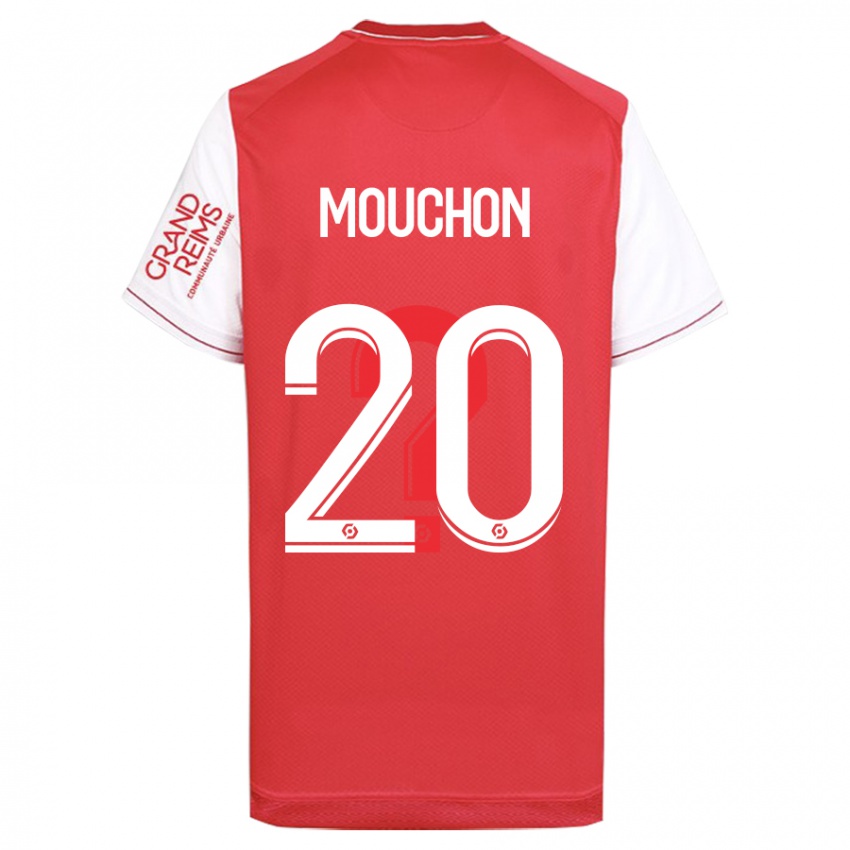 Kinderen Noemie Mouchon #20 Rood Thuisshirt Thuistenue 2023/24 T-Shirt België