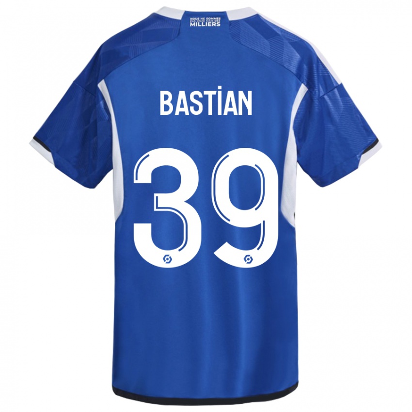 Kinderen Maxime Bastian #39 Blauw Thuisshirt Thuistenue 2023/24 T-Shirt België