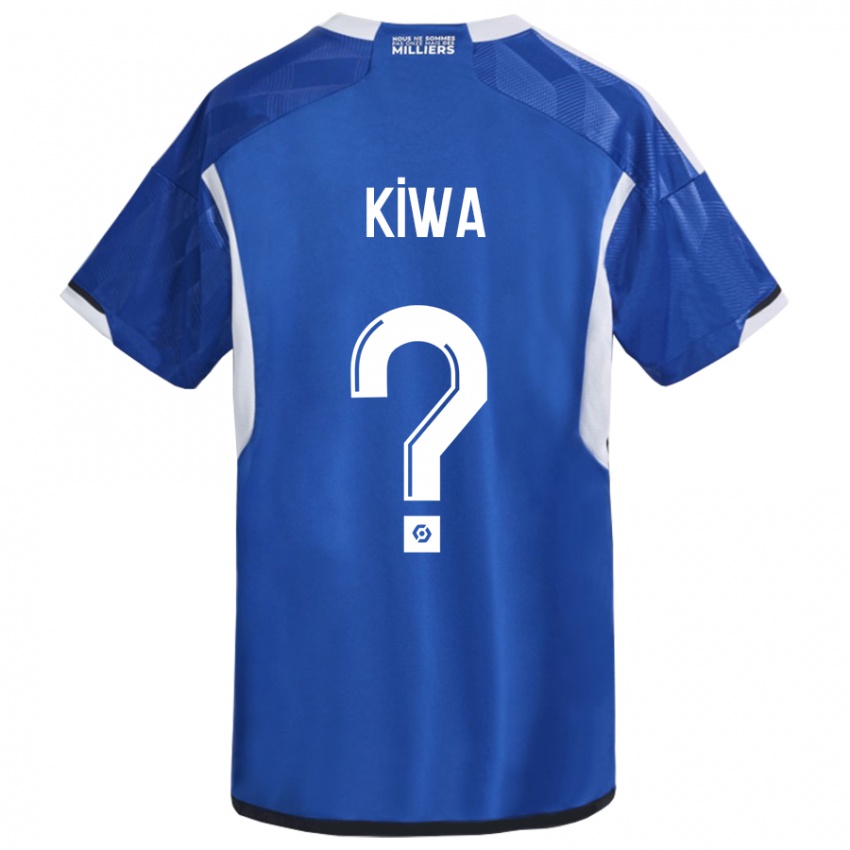 Kinderen Bradel Kiwa #0 Blauw Thuisshirt Thuistenue 2023/24 T-Shirt België